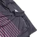 OG Series - Charcoal Pink Stripe Polo
